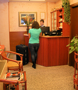 Reception aperta 24h.